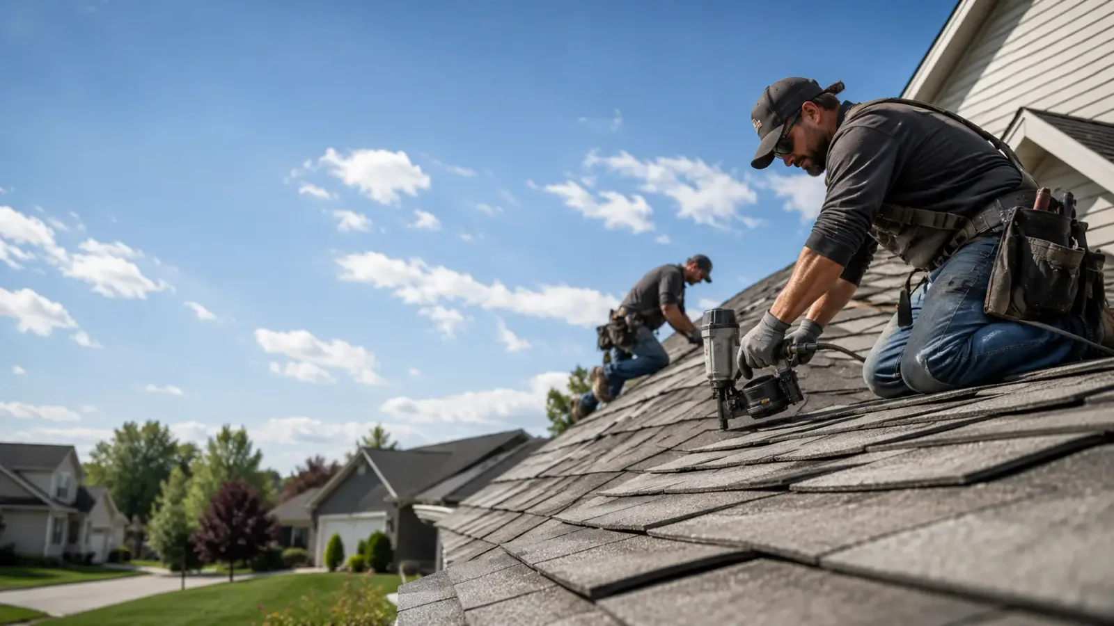 Storm Damage Roof Repair in Brandenburg, KY near me